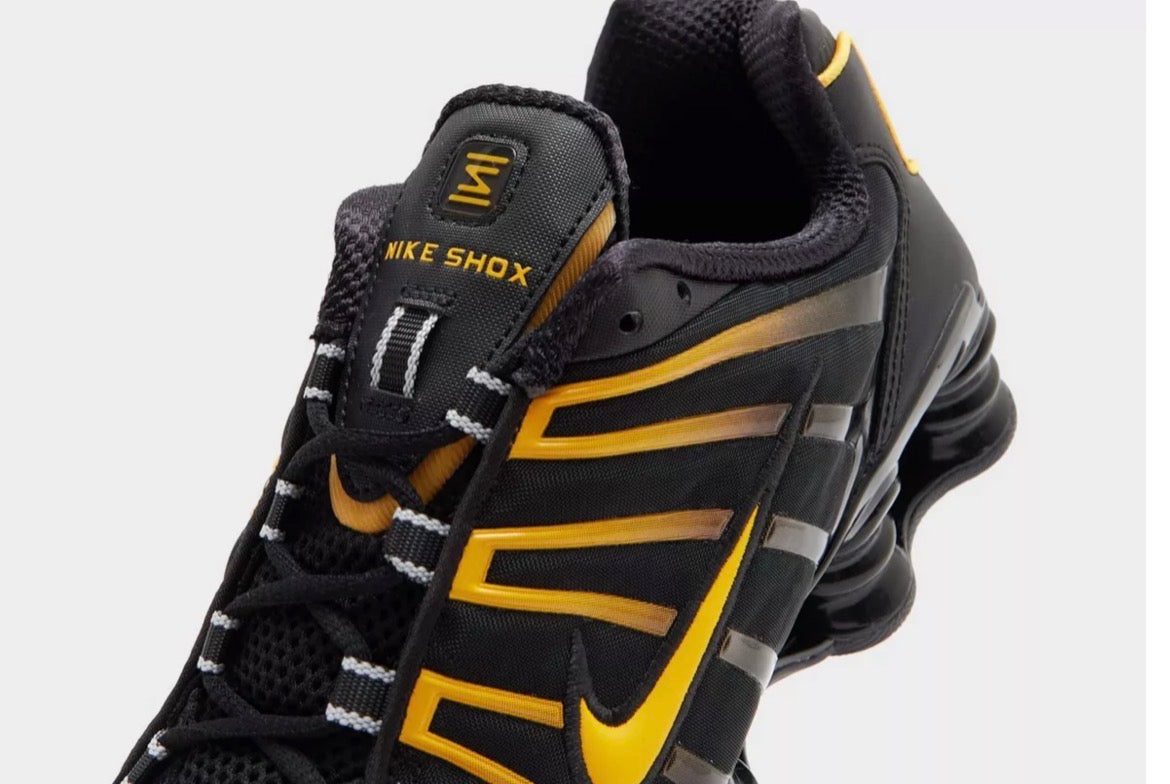 Nike Shox TL black university gold