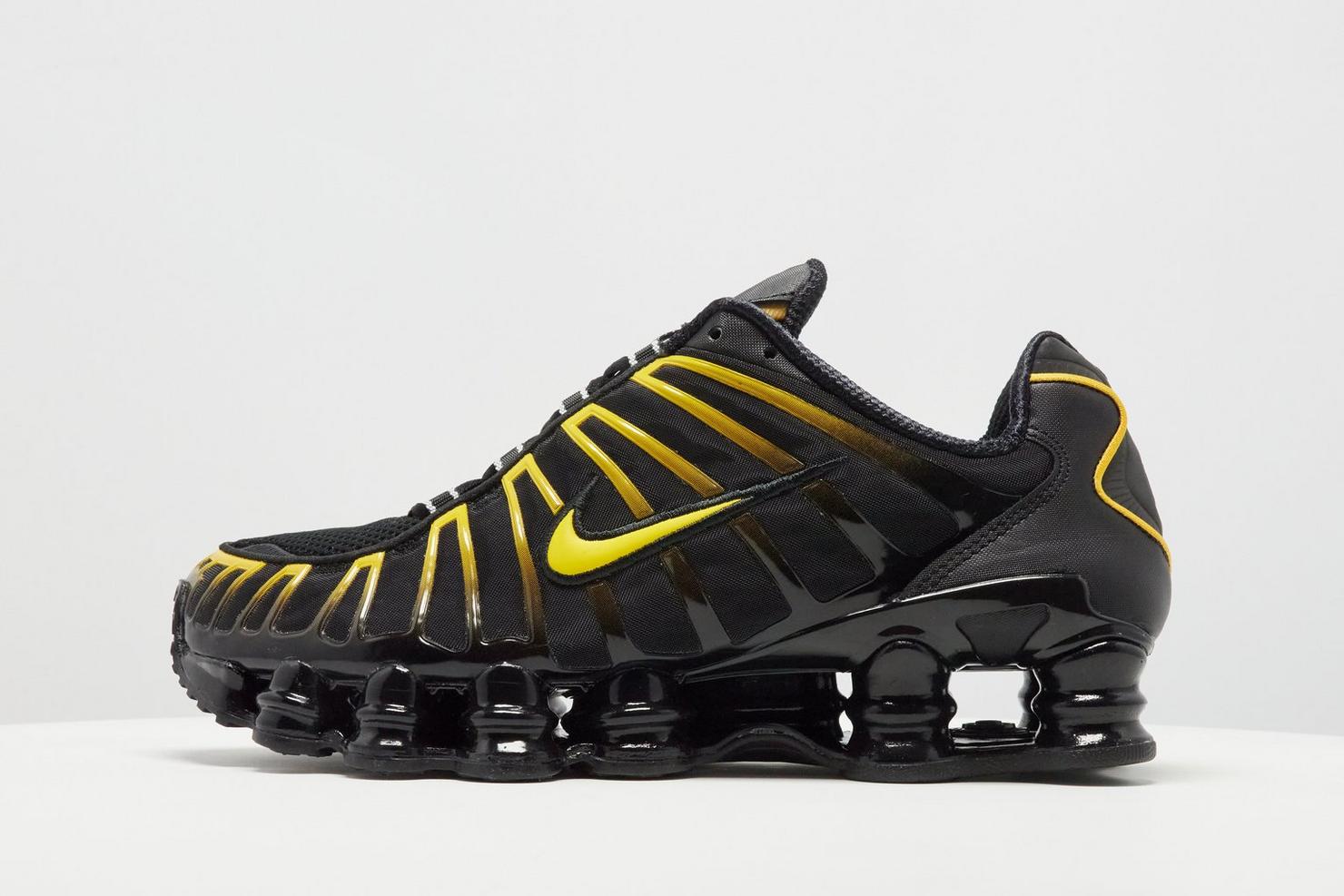 Nike Shox TL black university gold