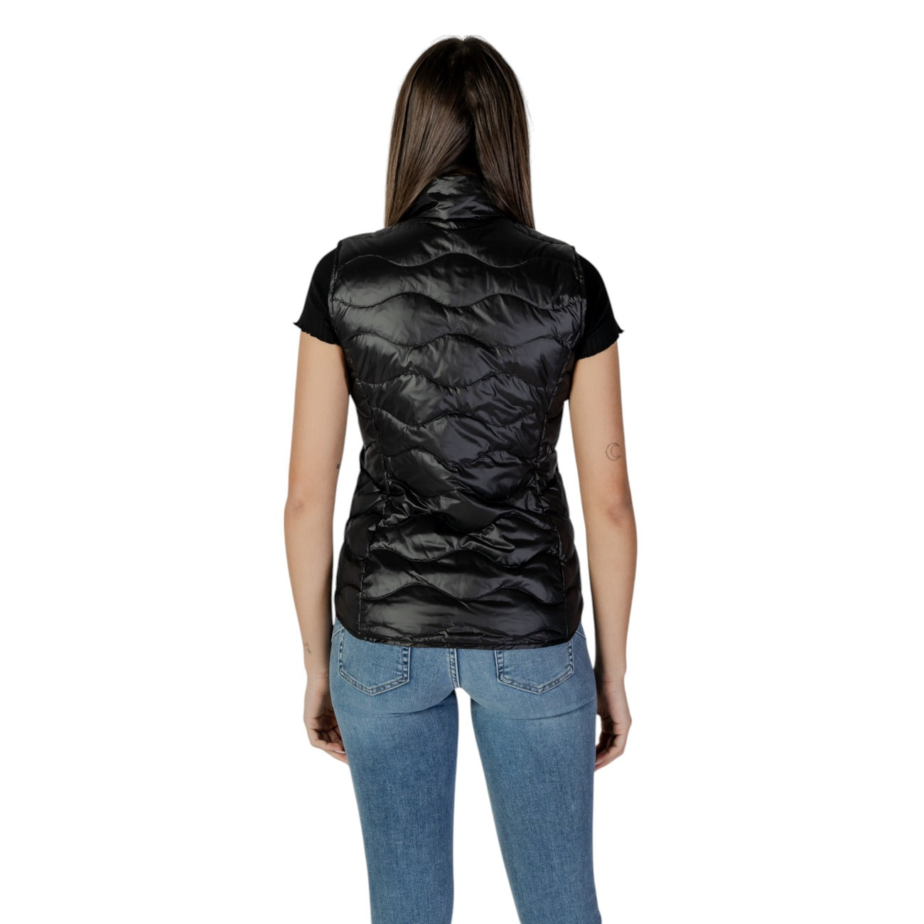 Blauer Gilet Donna